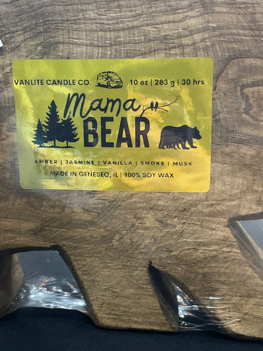 Bear - Artisinal Carved Bowl Candle